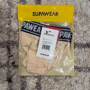 Supawear LARGE Tan Jock NWT